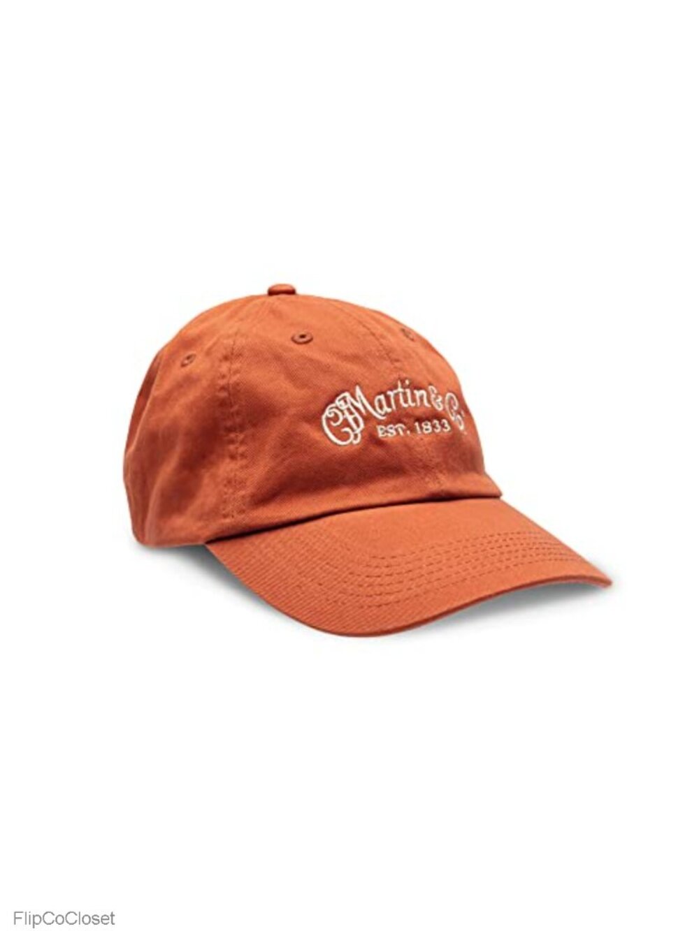 Martin Guitar Baseball Cap, 100% Bio-Washed Chino Twill, Adjustable